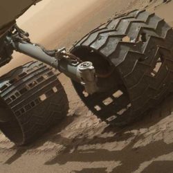 Необычные колеса марсохода Curiosity